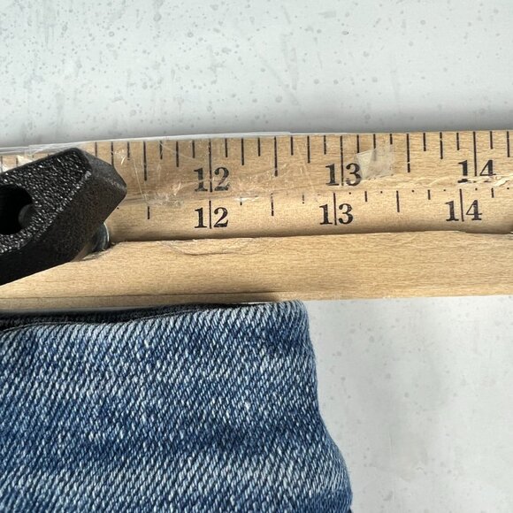 Good American Jeans Women's Measured 25x26 Good Legs Cigarette Blue Denim Tag 24 - Picture 16 of 16